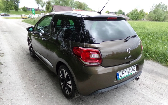 Citroen DS3 cena 17900 przebieg: 218000, rok produkcji 2011 z Białystok małe 121